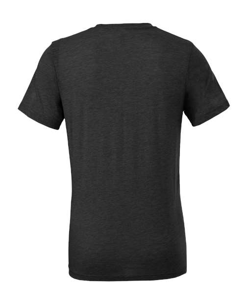 Triblend Tee - Solid Dark Grey Triblend Back