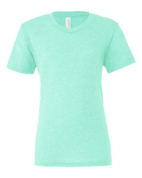 Triblend Tee - Mint Triblend Front