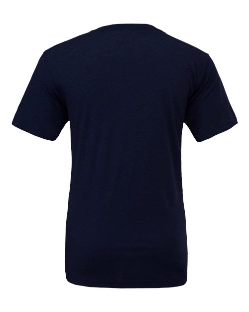 Triblend Tee - Solid Navy Triblend Back