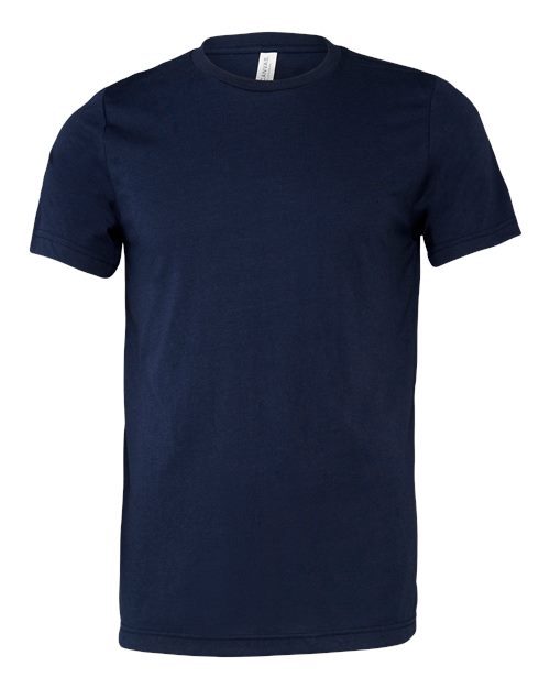 Triblend Tee - Solid Navy Triblend Front