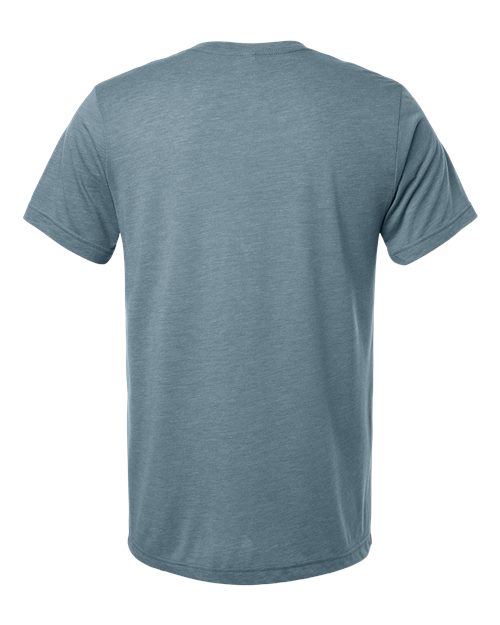 Triblend Tee - Denim Triblend Back