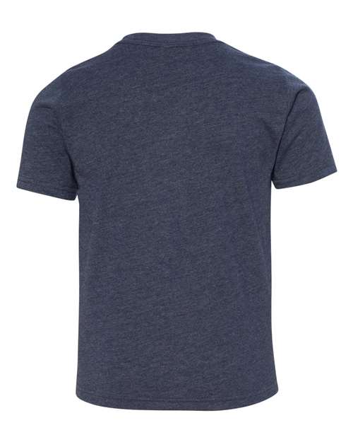 Youth CVC T-Shirt - Midnight Navy Back