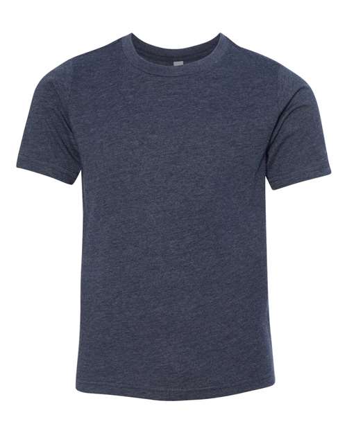 Youth CVC T-Shirt - Midnight Navy Front