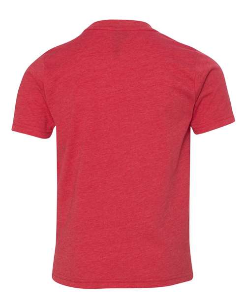 Youth CVC T-Shirt - Red Back