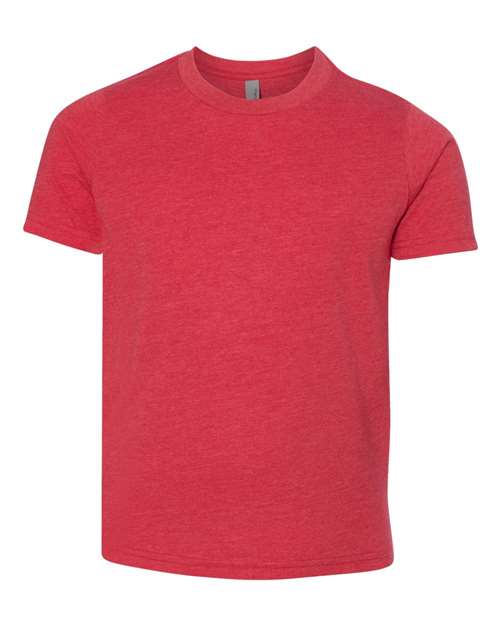 Youth CVC T-Shirt - Red Front
