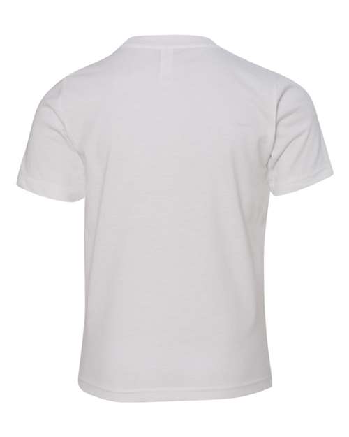 Youth CVC T-Shirt - White Back
