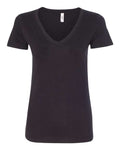 Women's Ideal V-Neck T-Shirt - Black Front
