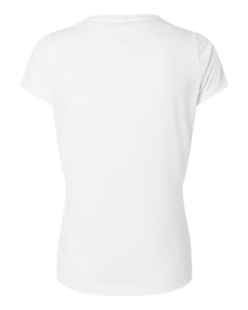 SubliVie Women's Polyester Sublimation V-Neck Tee - Back