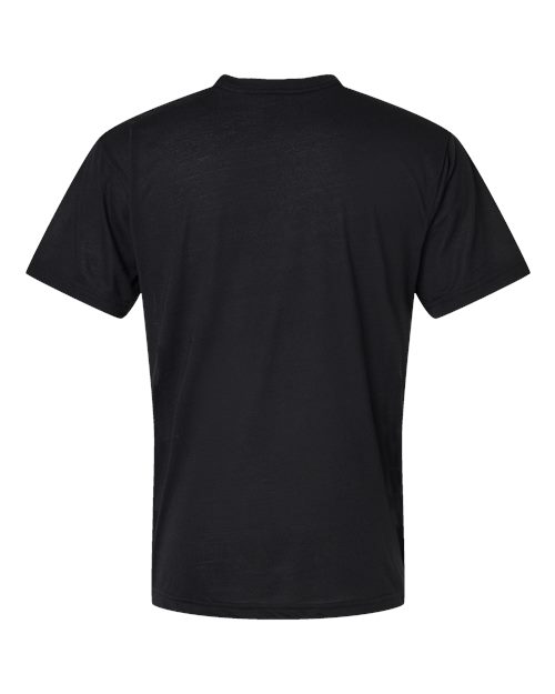 SubliVie Men's Blackout Polyester Sublimation Tee - Back