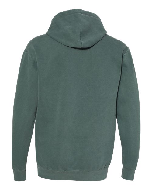 Unisex Garment-Dyed Hooded Sweatshirt - Blue Spruce Back