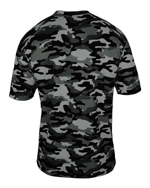 Badger Men's Camo T-Shirt - Back
