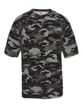 Badger Men's Camo T-Shirt - Black Front