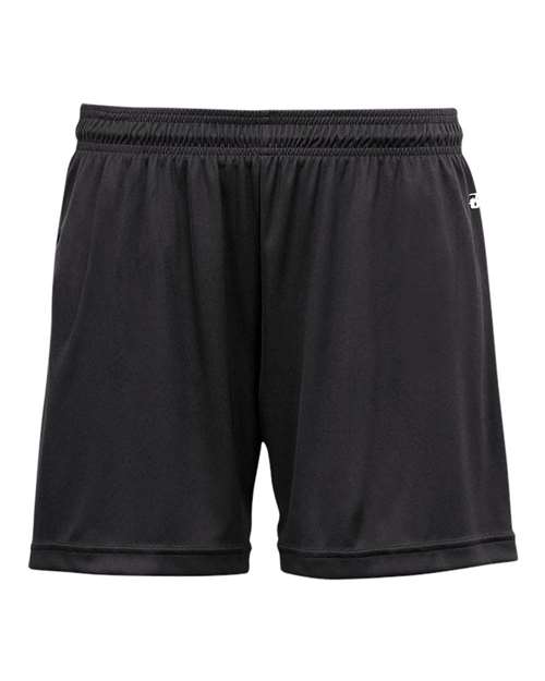 Badger Women's B-Core 5" Inseam Shorts - Black Front