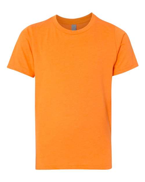 Youth CVC T-Shirt - Orange Front