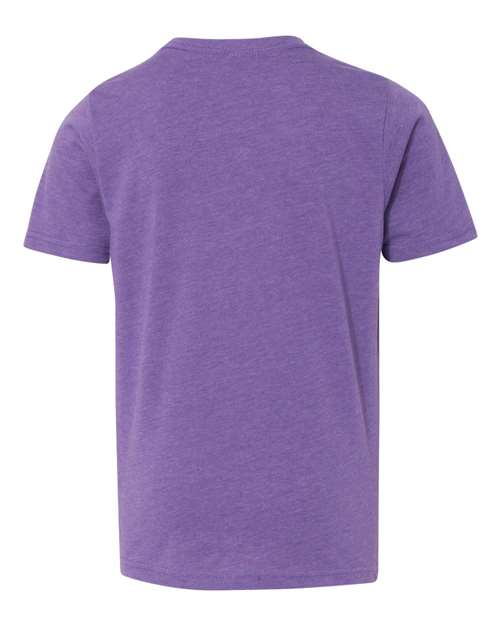 Youth CVC T-Shirt - Purple Rush Back