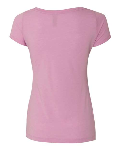 Next Level Women’s Triblend Scoop Neck Tee - Back