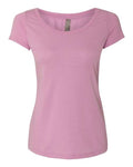 Next Level Women’s Triblend Scoop Neck Tee - Vintage Lilac Front