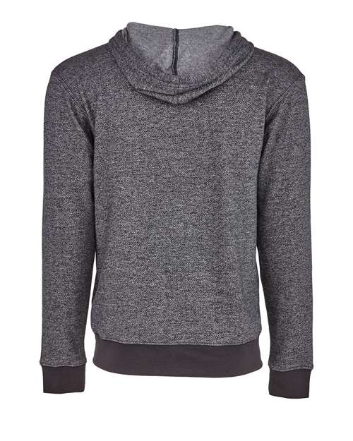 Next Level Unisex Pacifica Full-Zip Hoodie Sweatshirt - Back