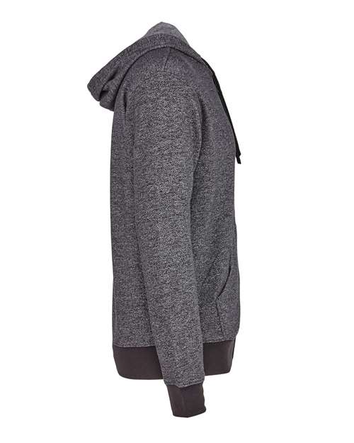 Next Level Unisex Pacifica Full-Zip Hoodie Sweatshirt - Side