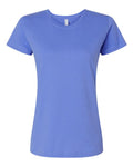 Women's Fine Jersey Tee - Carolina Blue Front