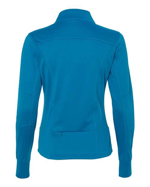 Independent Trading Co. Women's Poly-Tech Full-Zip Track Jacket - Back