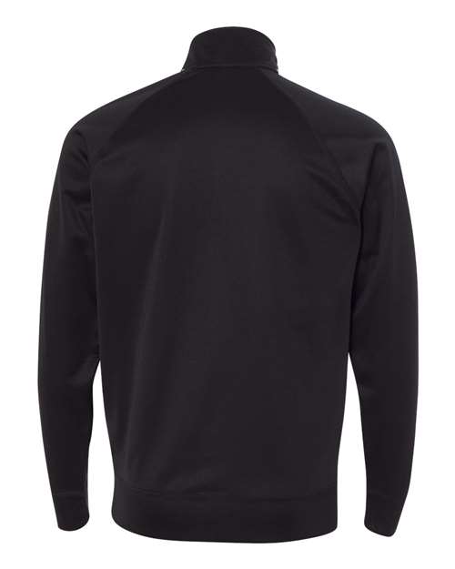 Independent Trading Co. Men's Lightweight Poly-Tech Full-Zip Track Jacket - Back