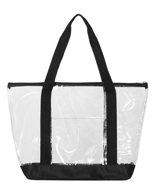 Liberty Bags Clear Boat Tote - Back