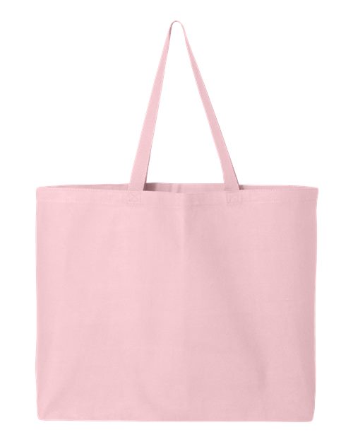 25L Jumbo Tote - Light Pink Back