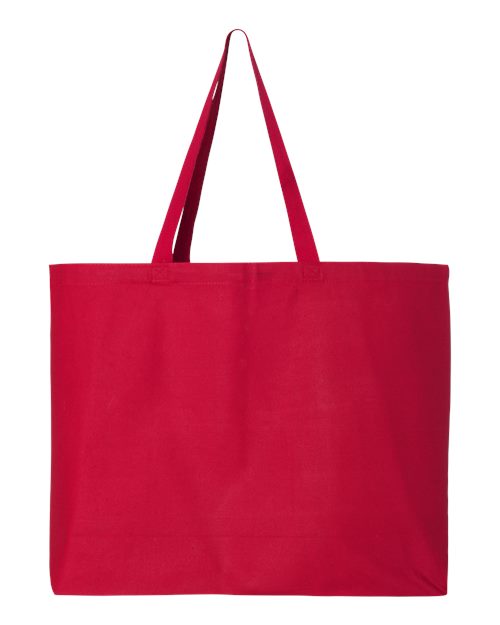 25L Jumbo Tote - Red Front