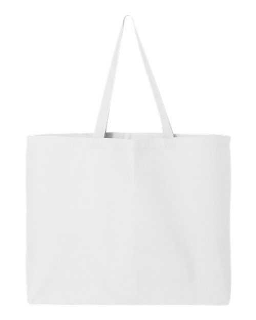 25L Jumbo Tote - White Front