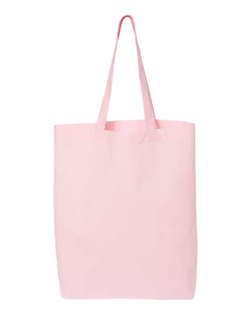 Q-Tees 12L Economical Tote - Light Pink Front