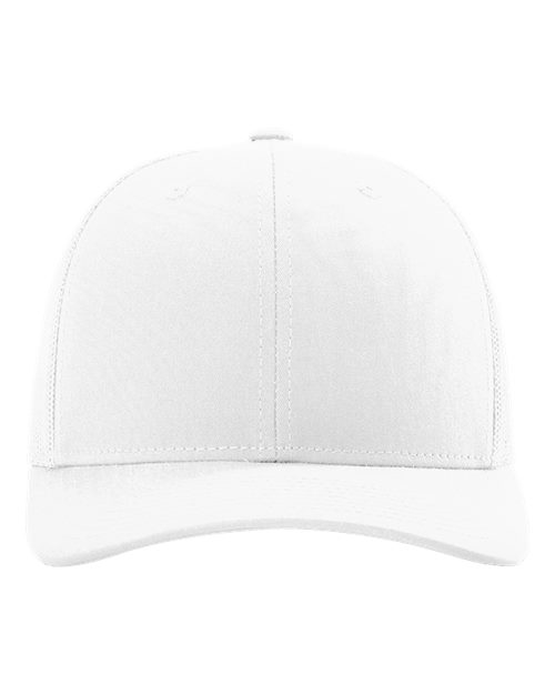 Richardson Snapback Trucker Cap - White Front