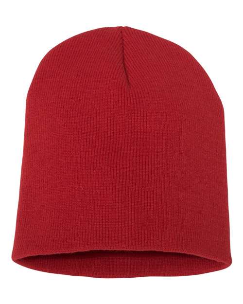 8 1/2" Beanie - Red Front