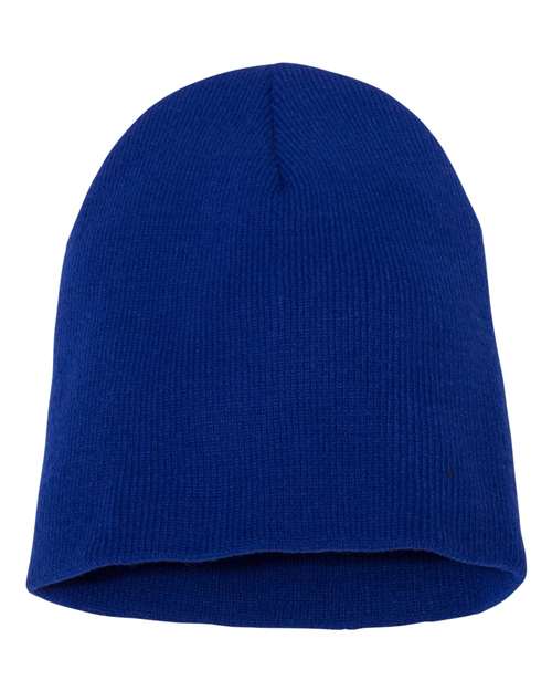 8 1/2" Beanie - Royal Front