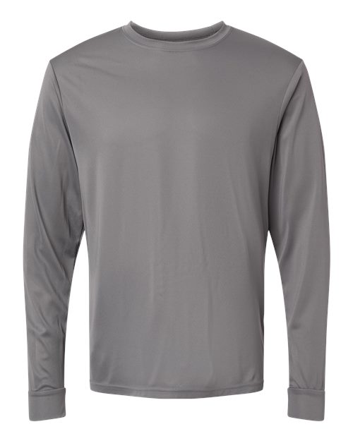 Augusta Sportswear Unisex Nexgen Performance Long Sleeve T-Shirt - Graphite Front