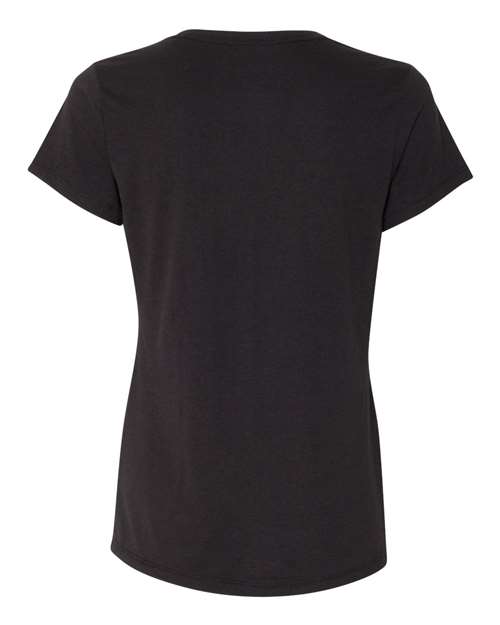 Hanes Women's Perfect-T Triblend V-Neck T-Shirt - Back