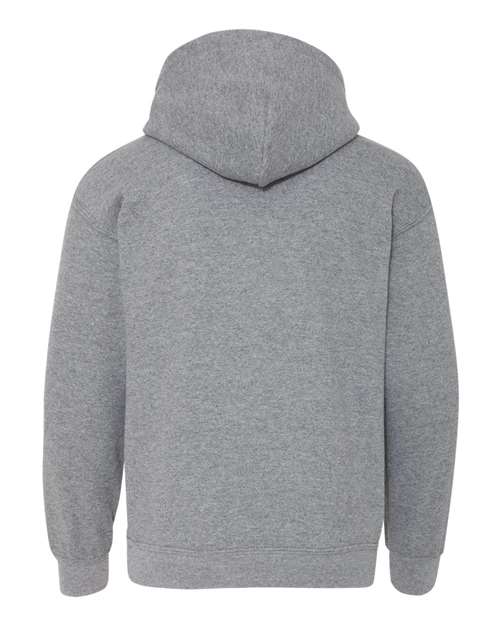 Youth Heavy Blend™ Hooded Sweatshirt - Graphite Heather Back