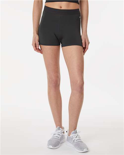 Badger Women’s 3" Pro-Compression Shorts - Model Front