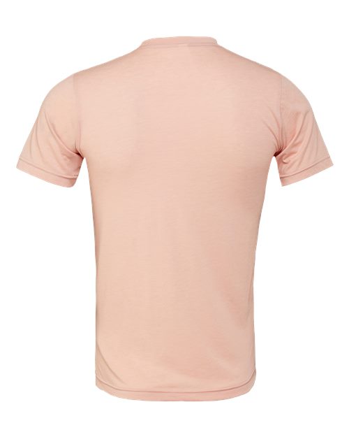 Triblend Tee - Peach Triblend Back