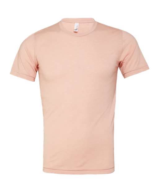Triblend Tee - Peach Triblend Front