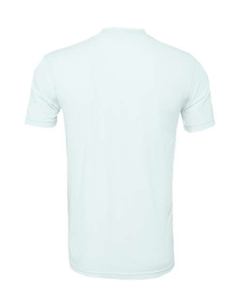Triblend Tee - Ice Blue Triblend Back