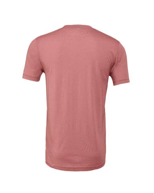 Triblend Tee - Mauve Triblend Back