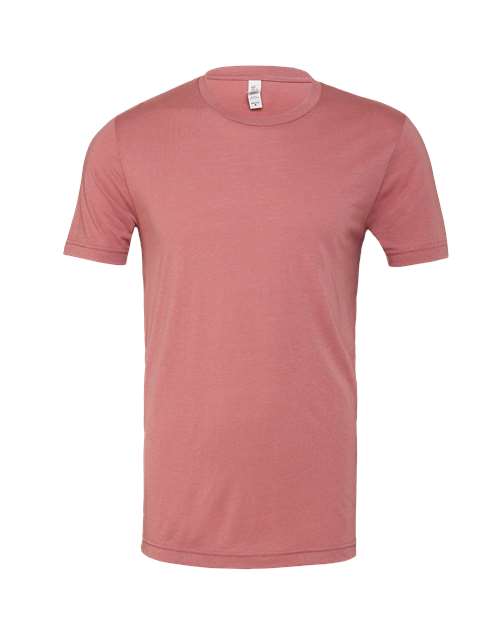 Triblend Tee - Mauve Triblend Front