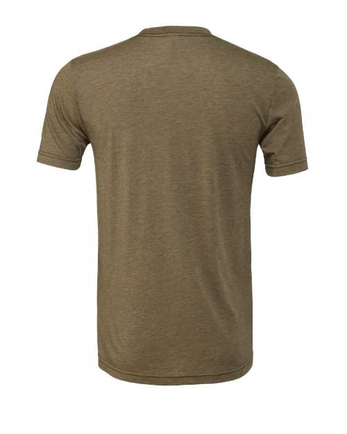 Triblend Tee - Olive Triblend Back