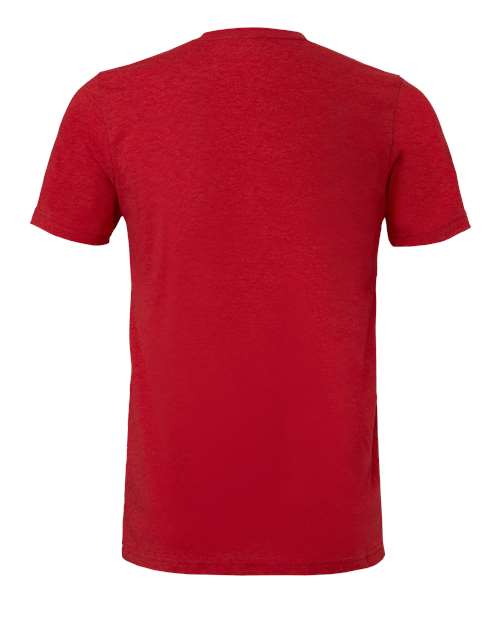 Triblend Tee - Solid Red Triblend Back