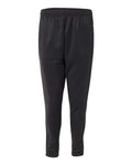 Badger Men's Unbrushed Polyester Trainer Pants - Black Front