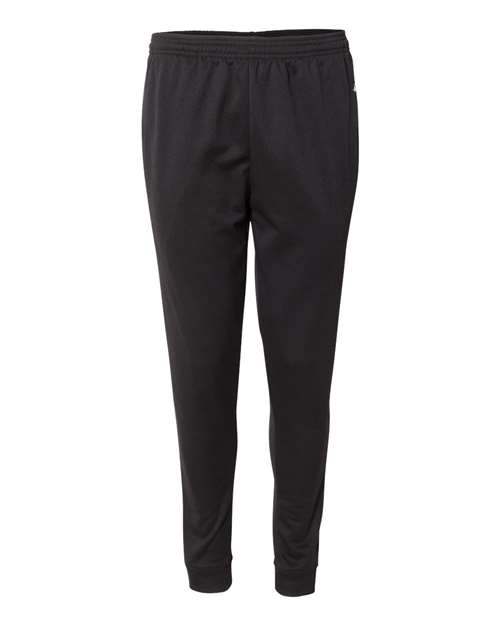 Badger Men's Performance Fleece Joggers - Black Front