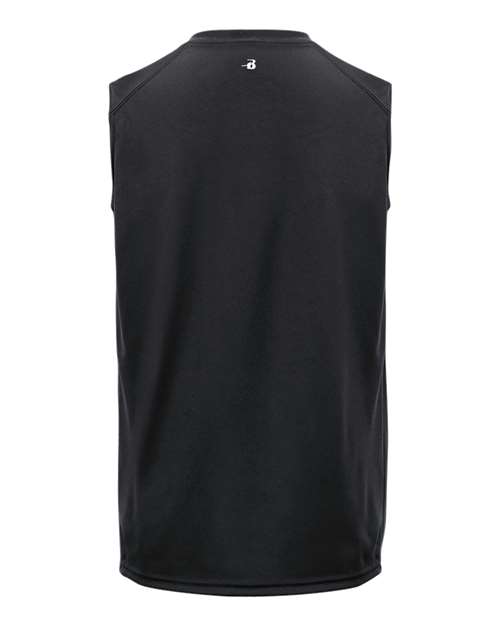 Badger Youth B-Core Sleeveless T-Shirt - Back