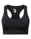 Badger Women's B-Sport Bra Top - Black Front