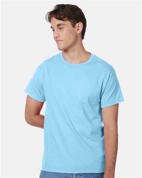 Hanes Unisex Authentic T-Shirt - Model Front
